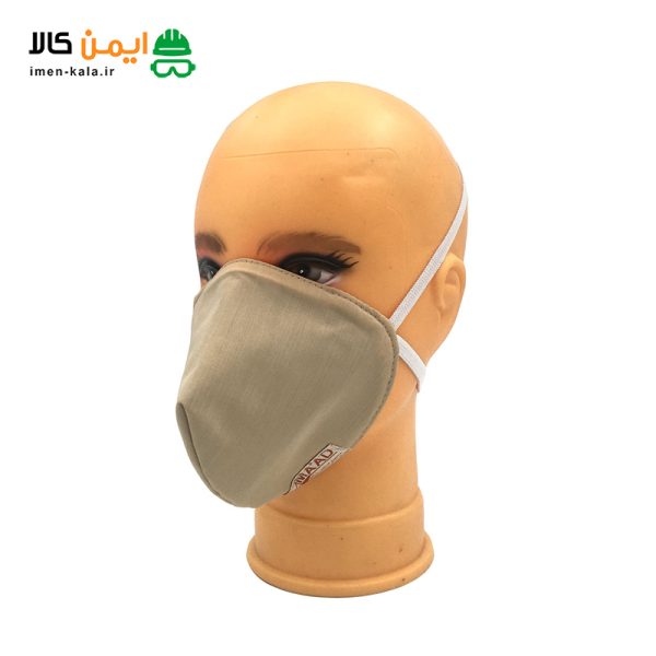 ماسک تنفسی پارچه ای معاد با لایه کربن مدل FFP2